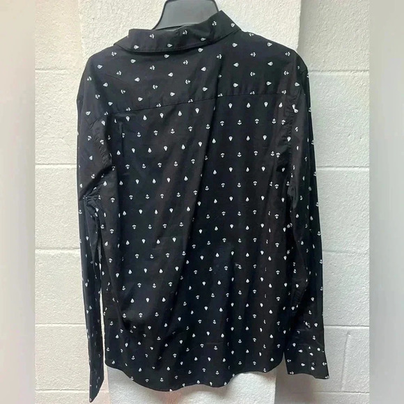 Carbon Long Sleeve Slim Casual Button-Down Shirts for Men - Picture 5 of 5